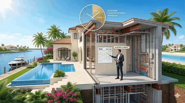 feature image of How Long Does It Take to Renovate a Luxury Home in Jupiter? The Summer Window.