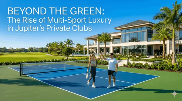 feature image of Beyond the Green: The Rise of Wellness and Multi-Sport Luxury in Jupiter's Private Clubs