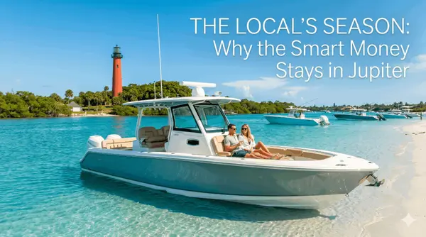 The "Local’s Season": Why the Smart Money Stays in Jupiter for the Summer