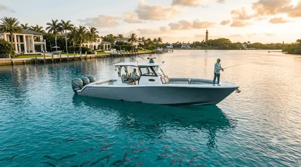 The Mullet Run Premium: Autumn Boating & Inshore Fishing on the Loxahatchee River