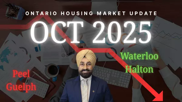 Ontario Housing Market Update | October 2025 | Waterloo, Peel, Halton & Guelph