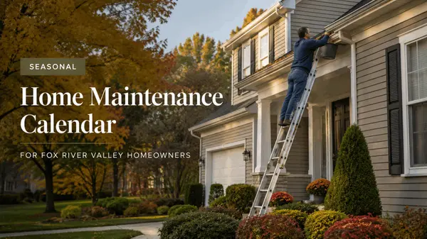 feature image of Seasonal Home Maintenance Calendar for Fox River Valley Homeowners