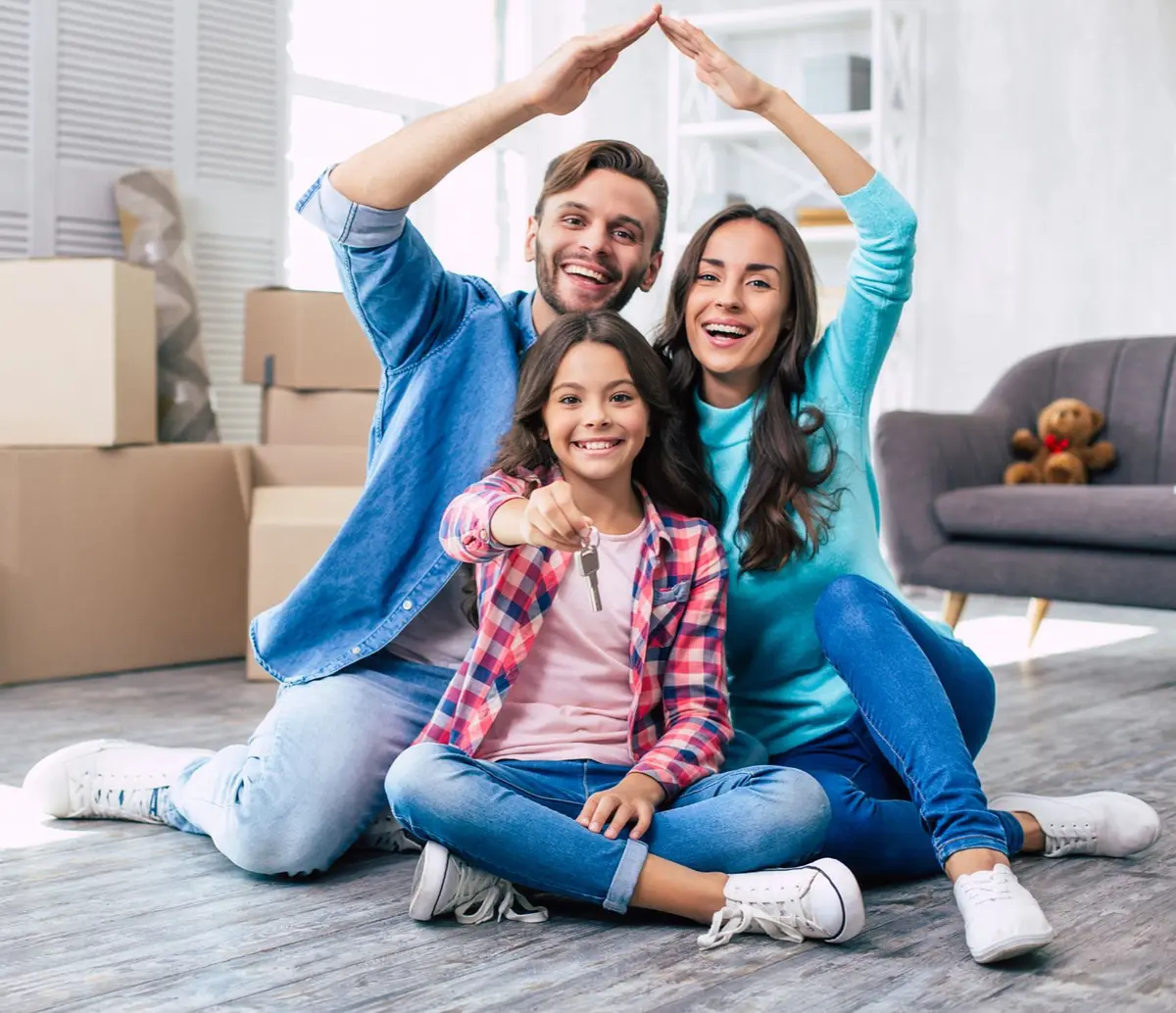 mom-dad-are-imitating-roof-house-with-their-hands-while-their-daughter-holds-keys-from-their-new-apartment-her-hands-house-moving-concept