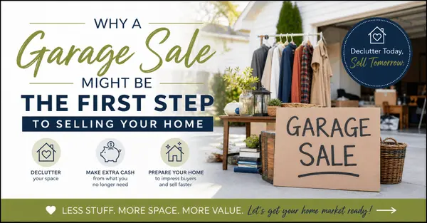 Why a Garage Sale Might Be the First Step to Selling Your Home This Spring
