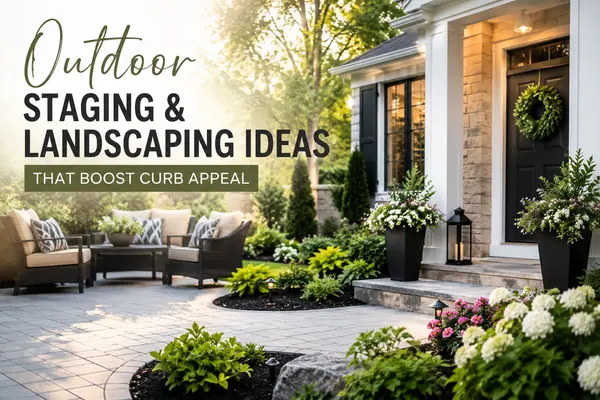 Outdoor Staging & Landscaping Ideas That Boost Curb Appeal