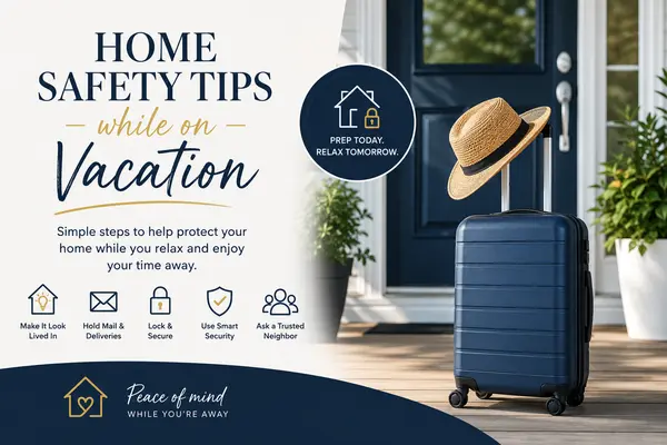 Home Safety Tips While You’re on Vacation