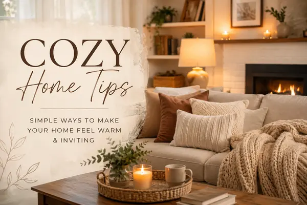Cozy Home Tips: Simple Ways to Make Your Home Feel Warm & Inviting