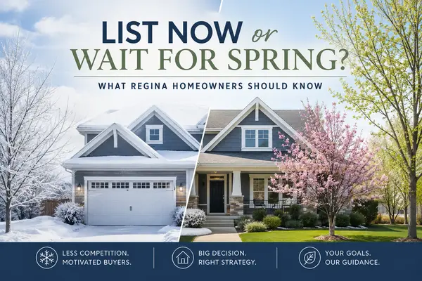 List Now or Wait for Spring? What Regina Homeowners Should Know