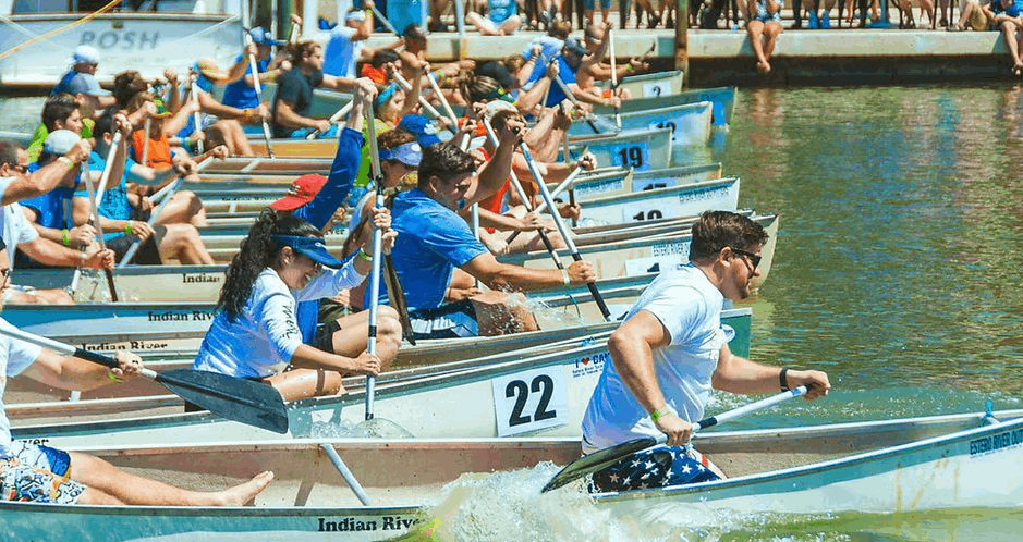 local canoe racing event in naples fl