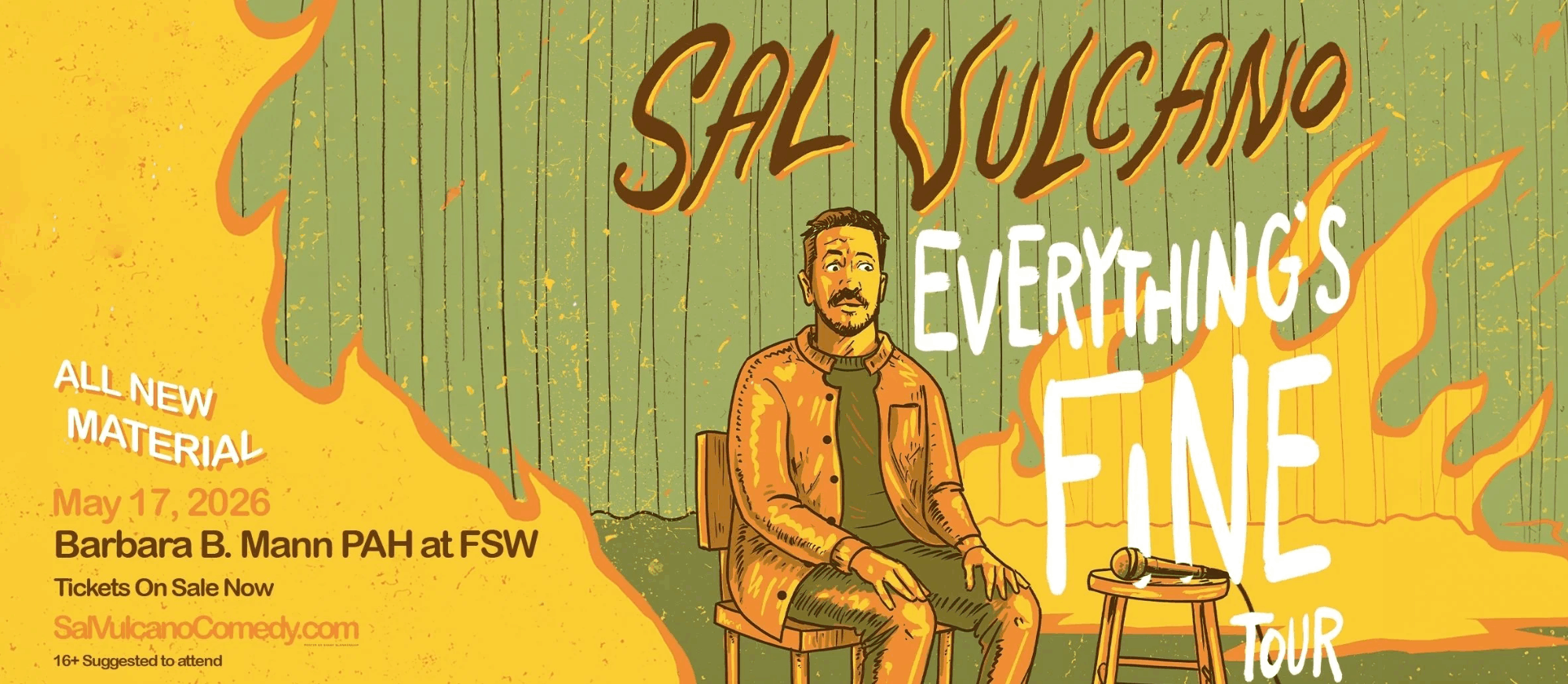 Sal Vulcano Stand Up Comedy Event