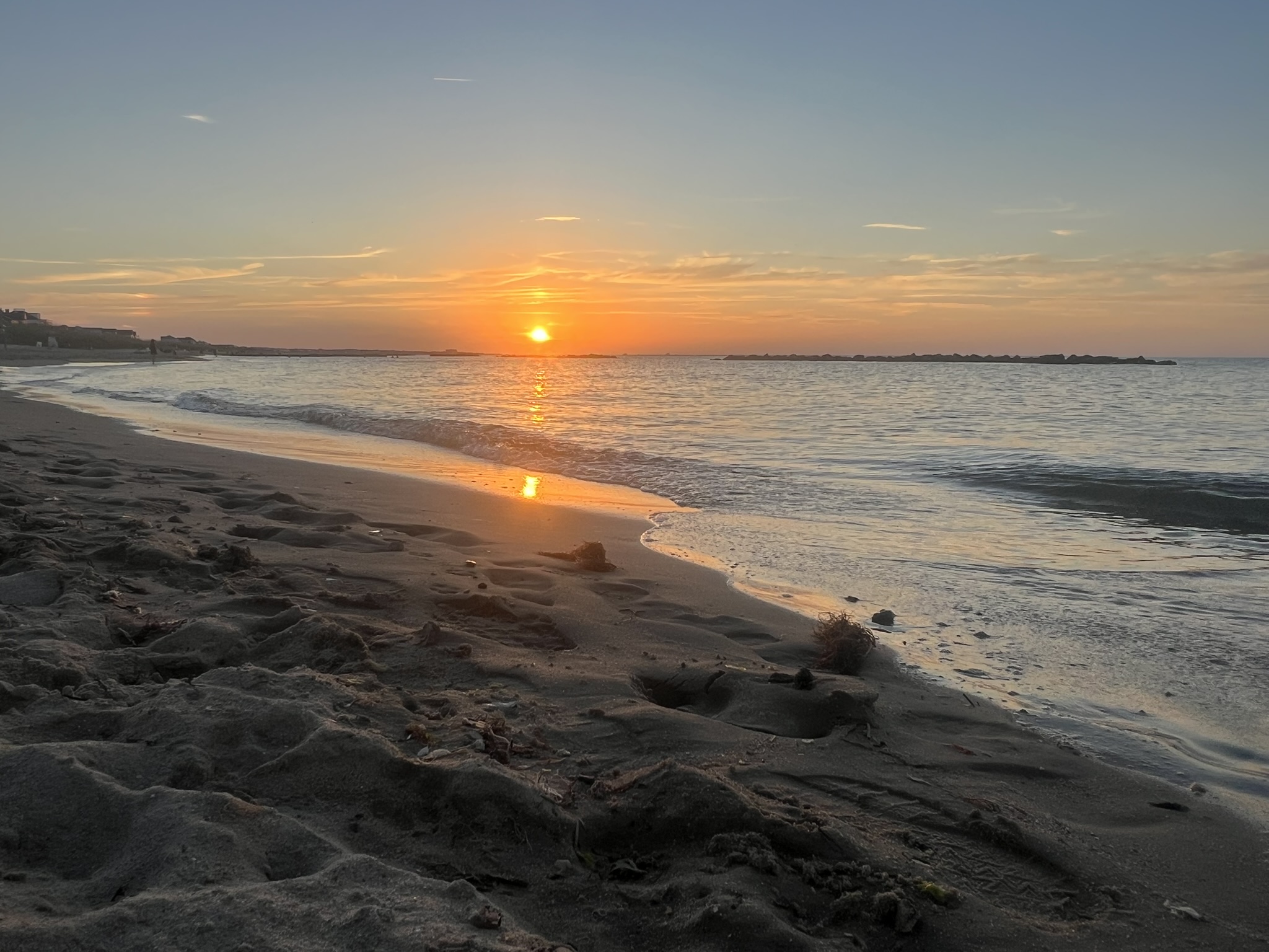 Sunset at East Beach in Norfolk, VA