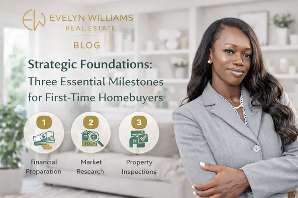 Strategic Foundations: Three Essential Milestones for First-Time Homebuyers,Evelyn Williams