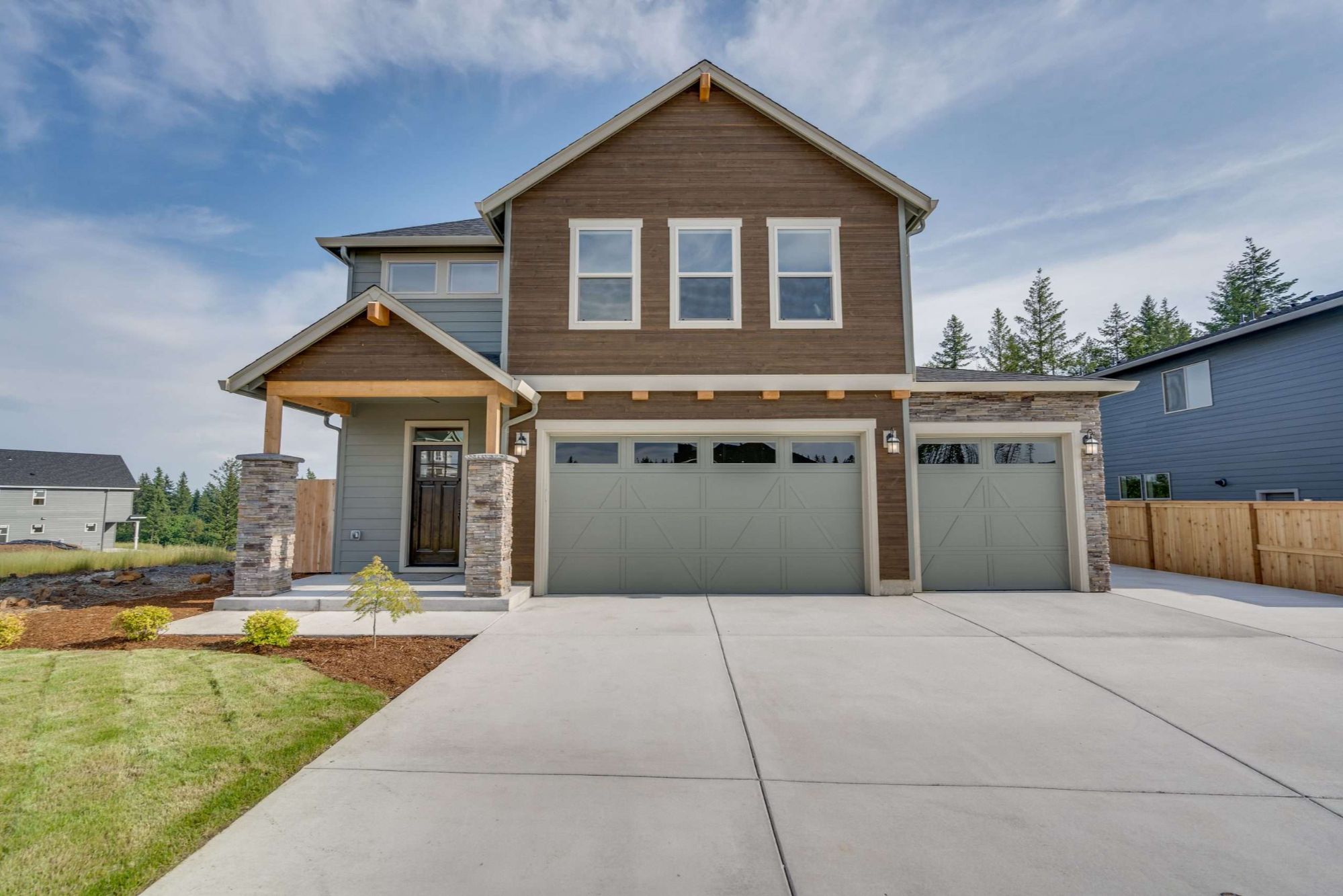 New construction homes in the Portland metro area