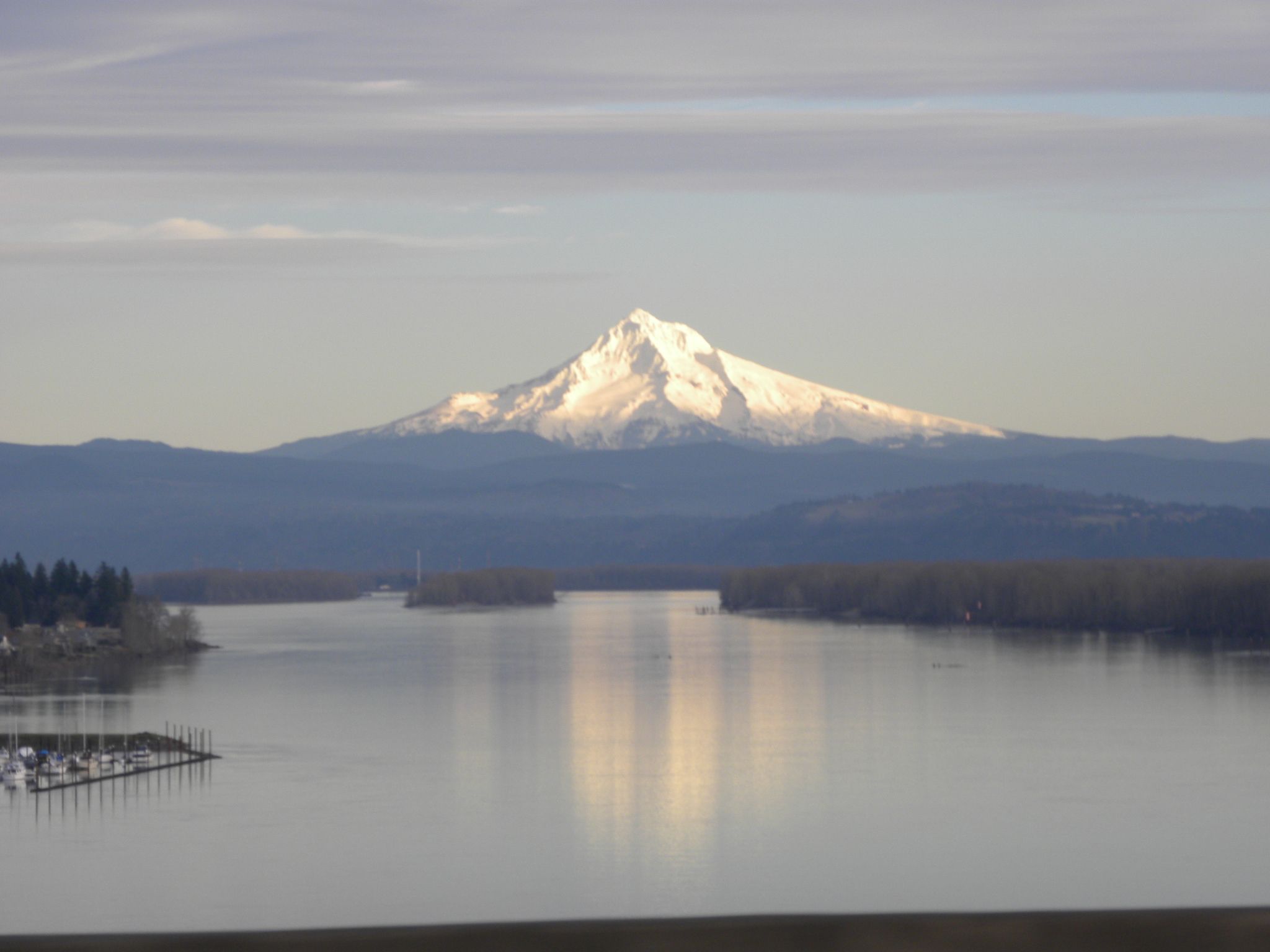 &bull; Portland Oregon and Vancouver Washington along the Columbia River