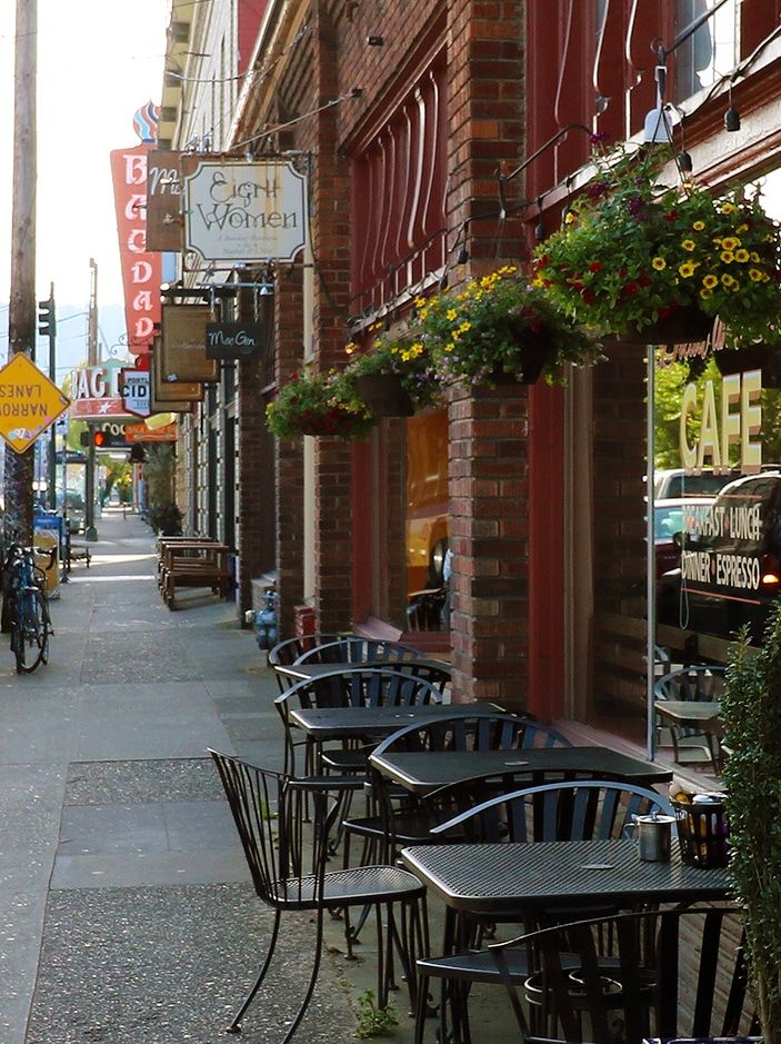 Hawthorne and Belmont neighborhoods in SE Portland