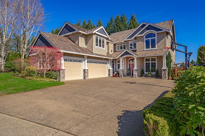 Suburban family living near Portland Oregon
