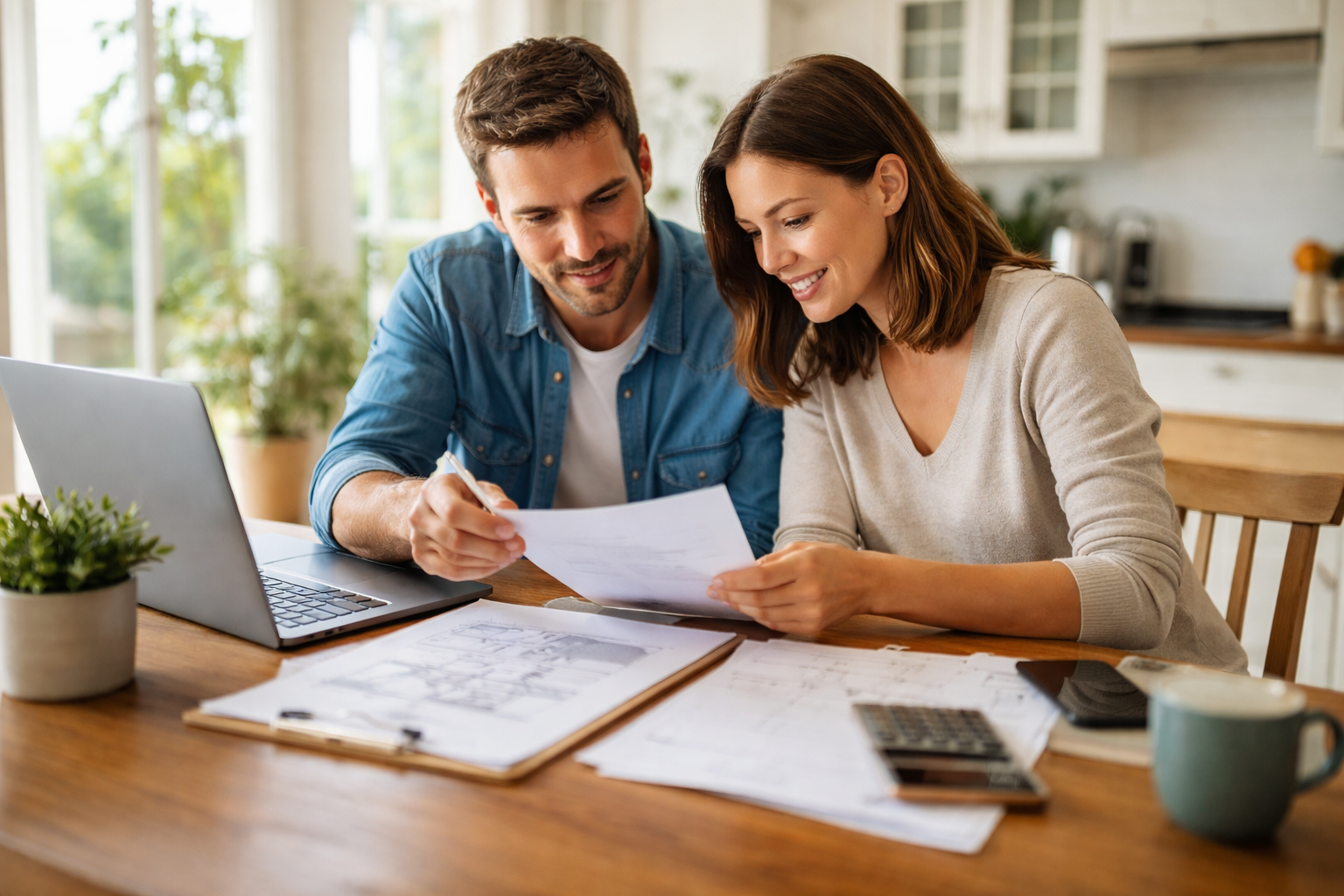 Family planning their home buying in Portland