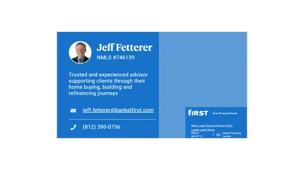 jeff fetterer first financial bank