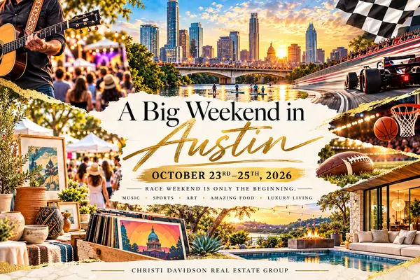 A BIG Weekend in Austin! F1, Football, Basketball, Music & So Much More!