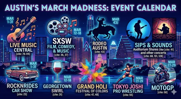 What’s Happening in Austin: Your March 2026 Calendar of Events,Christi Davidson