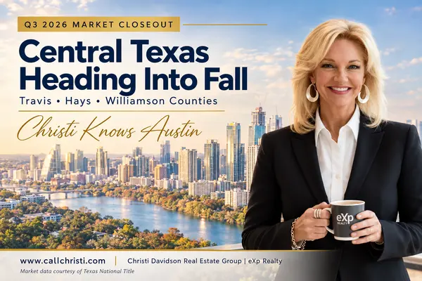 Q3 2026 Closeout: What the Central Texas Market Is Telling Us Heading Into Fall
