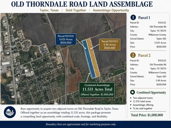 TBD Old Thorndale RD, Taylor, TX 76574