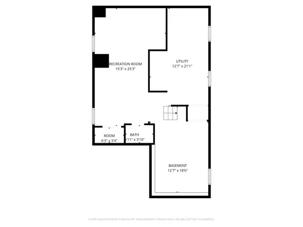 11 Cherry Pl, Nutley, NJ - Basement Layout