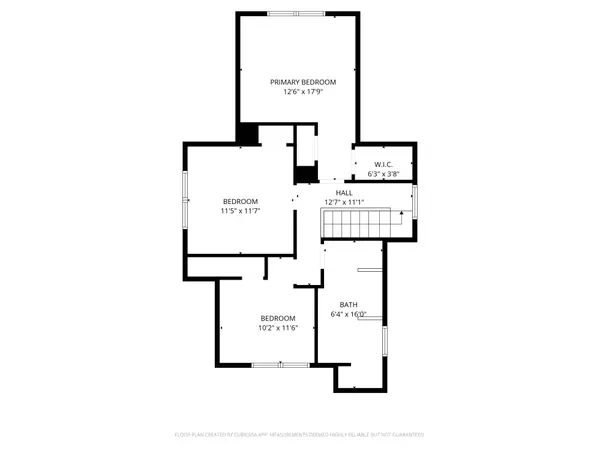 11 Cherry Pl, Nutley, NJ - 2nd Floor Layout