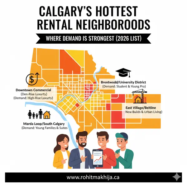 Calgary’s Hottest Rental Neighborhoods: Where Demand is Strongest