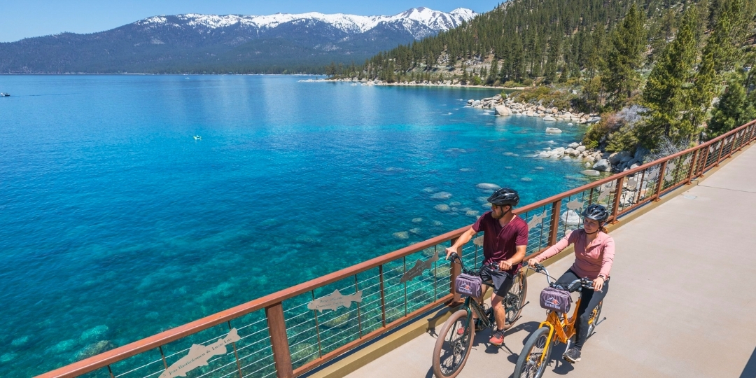 Hiking and mountain biking on Lake Tahoe trails