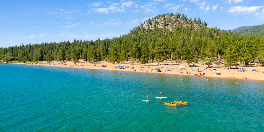 Glenbrook Lake Tahoe Nevada shoreline