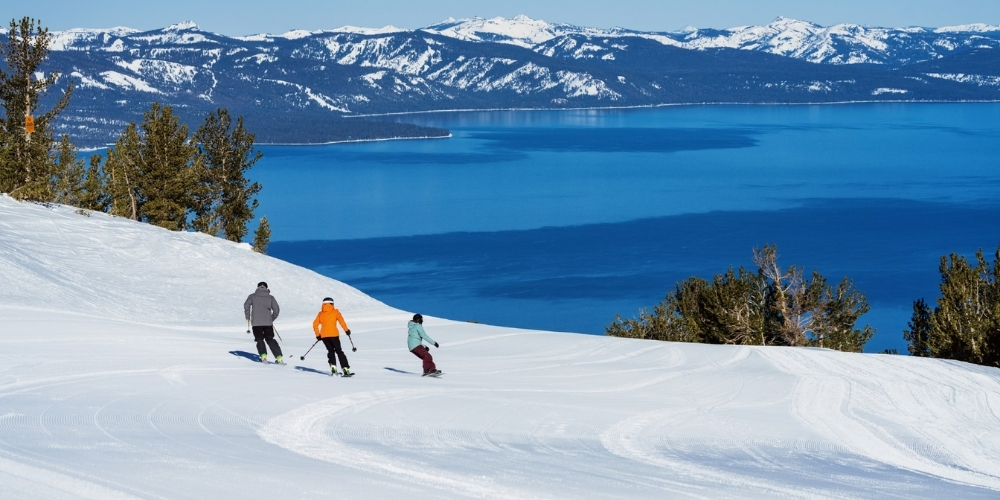 Stateline Lake Tahoe ski and lake views