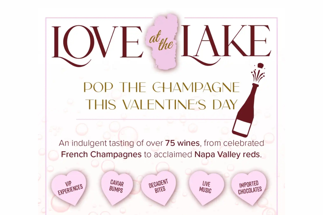 Love at the Lake Wine Tasting