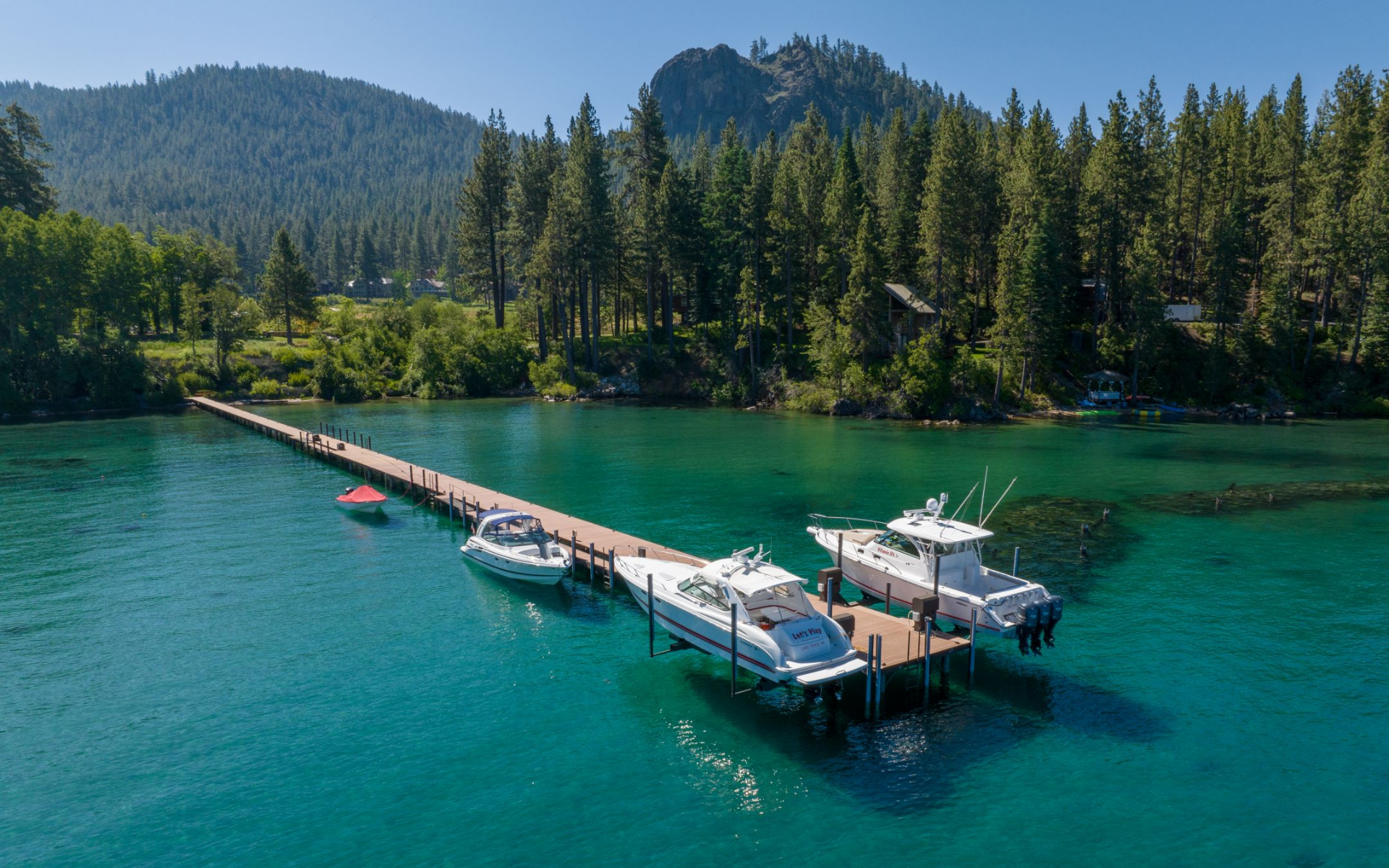 Boating lifestyle and lakefront value on Lake Tahoe Nevada