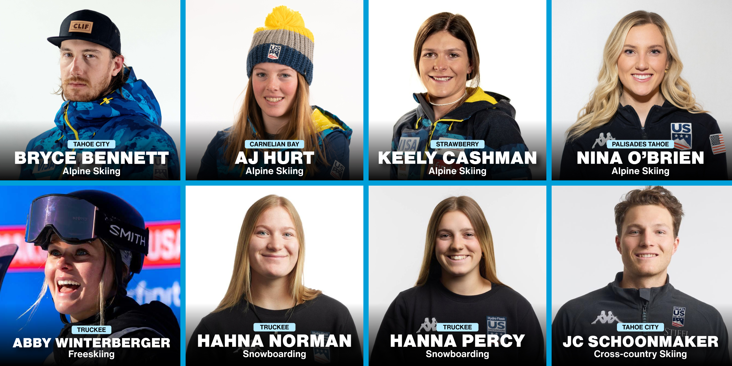 Our Local Athletes - Winter Olympics 2026