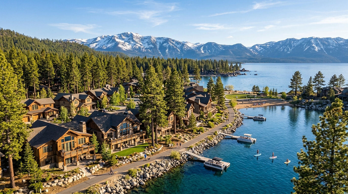 Nevada side Lake Tahoe neighborhoods for relocation and residency lifestyle