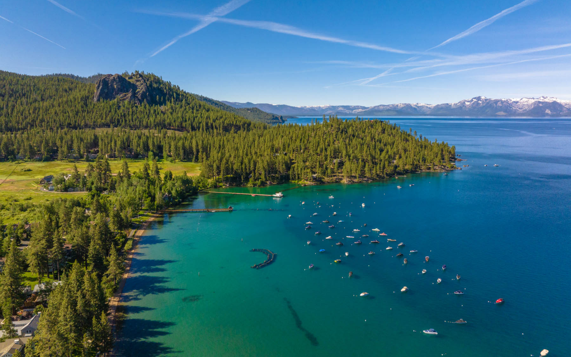 Glenbrook Nevada private legacy lakefront community at Lake Tahoe