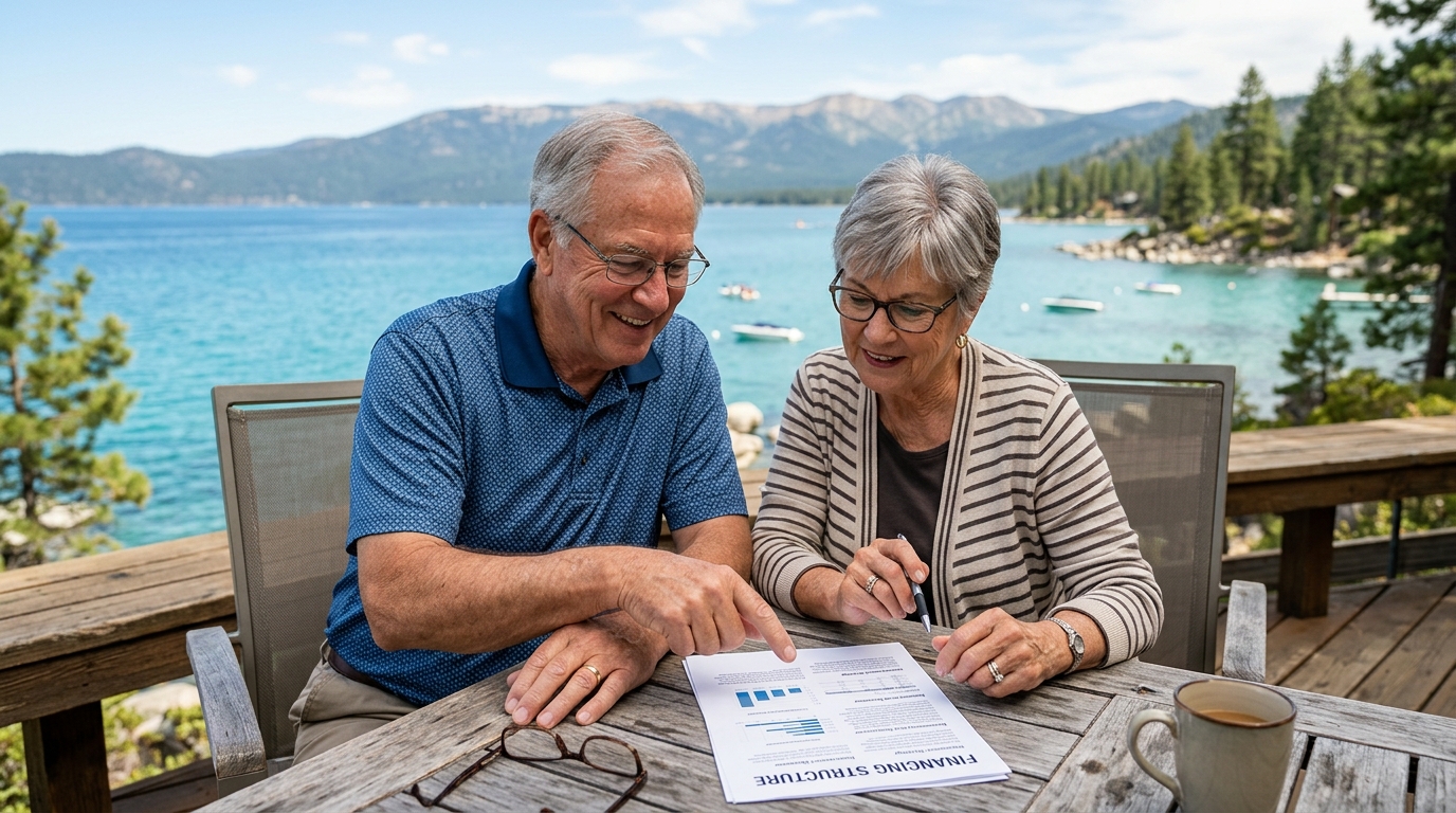 Nevada Lake Tahoe luxury buyer financing structure and offer negotiation