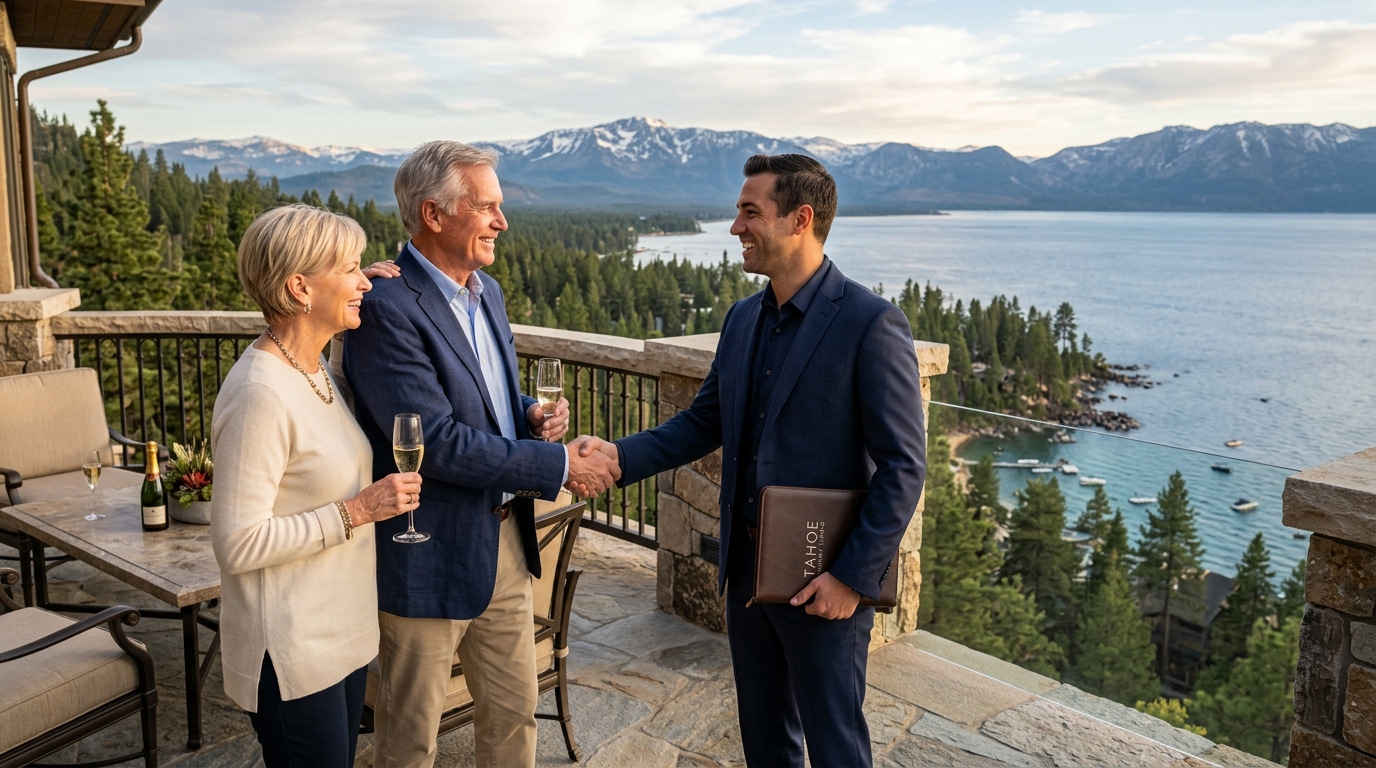 Luxury real estate negotiation in Incline Village Glenbrook Crystal Bay and Zephyr Cove