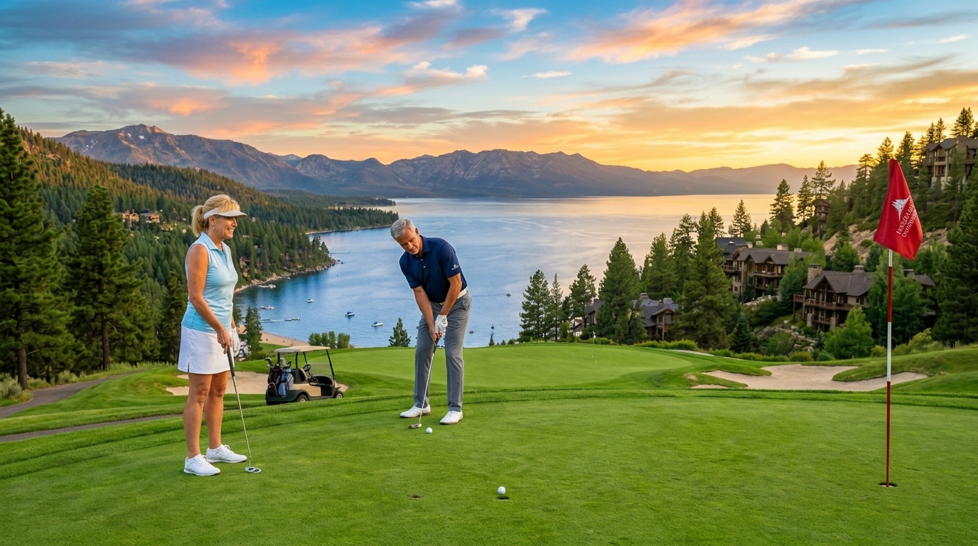 Incline Village Nevada luxury homes private beaches golf and ski lifestyle