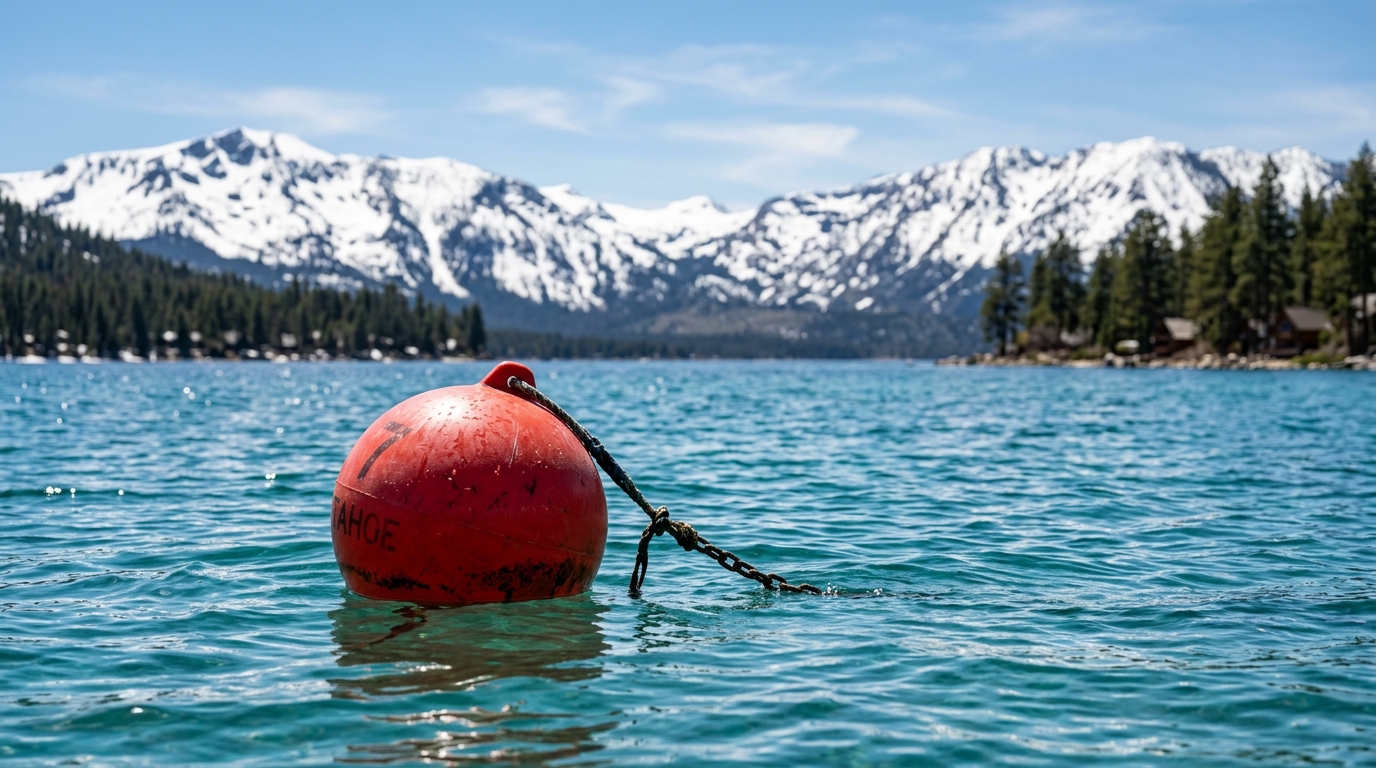 Lake Tahoe Nevada buoy rights and mooring permits for lakefront homes