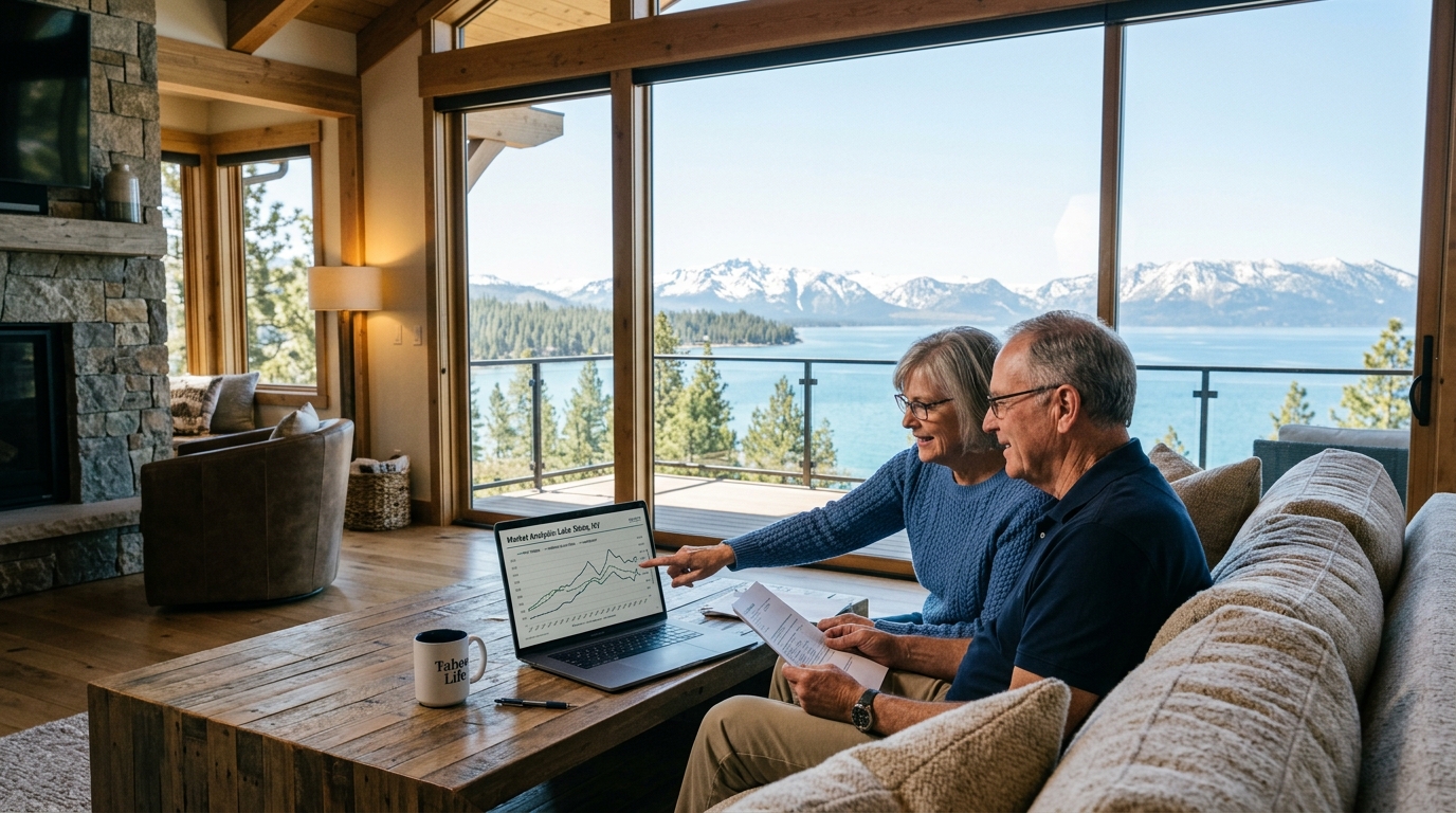 Lake Tahoe Nevada luxury home offer strategy and days on market analysis