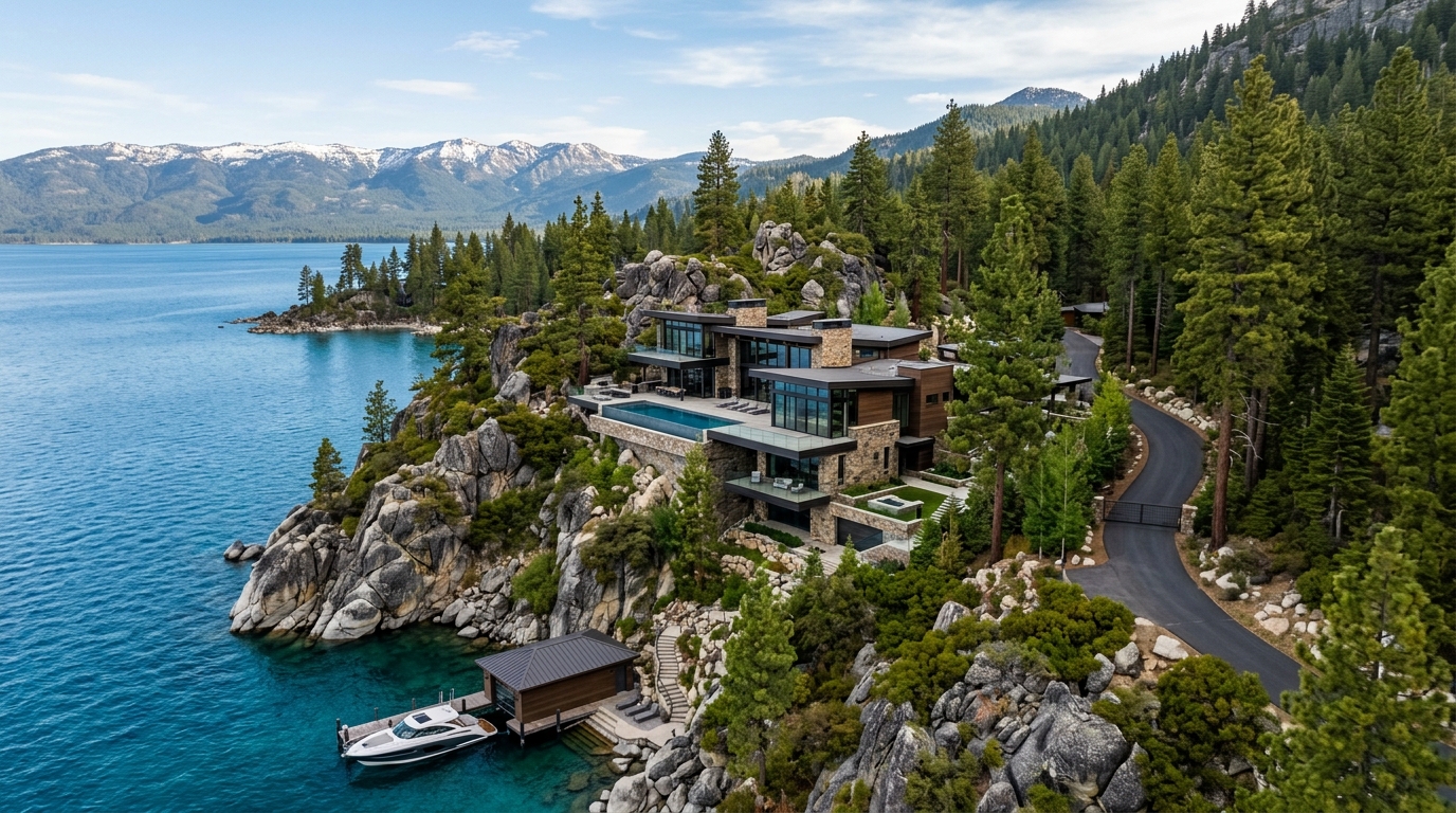 Crystal Bay Nevada luxury homes and supply constrained Lake Tahoe real estate market