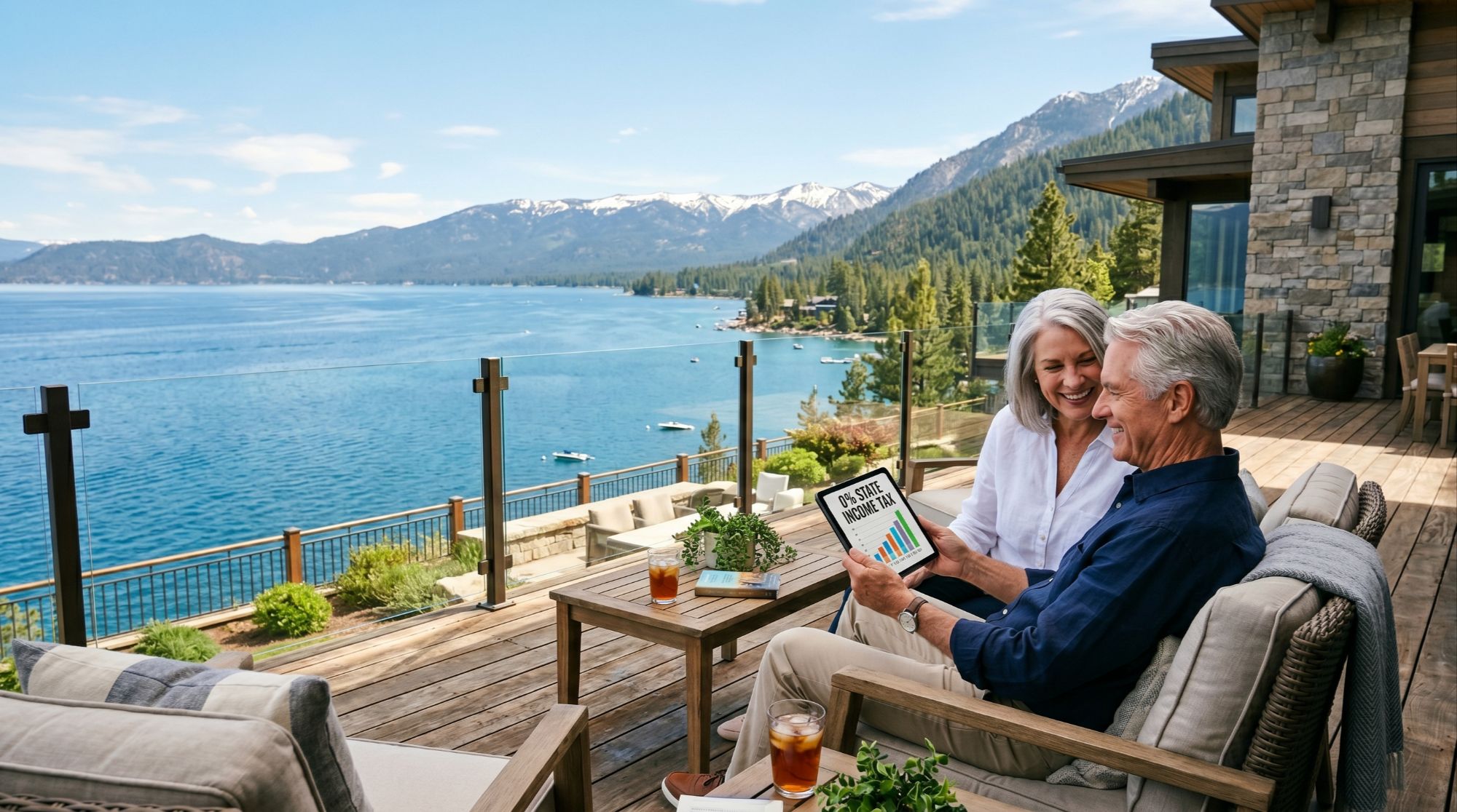 California to Nevada Lake Tahoe tax free living guide