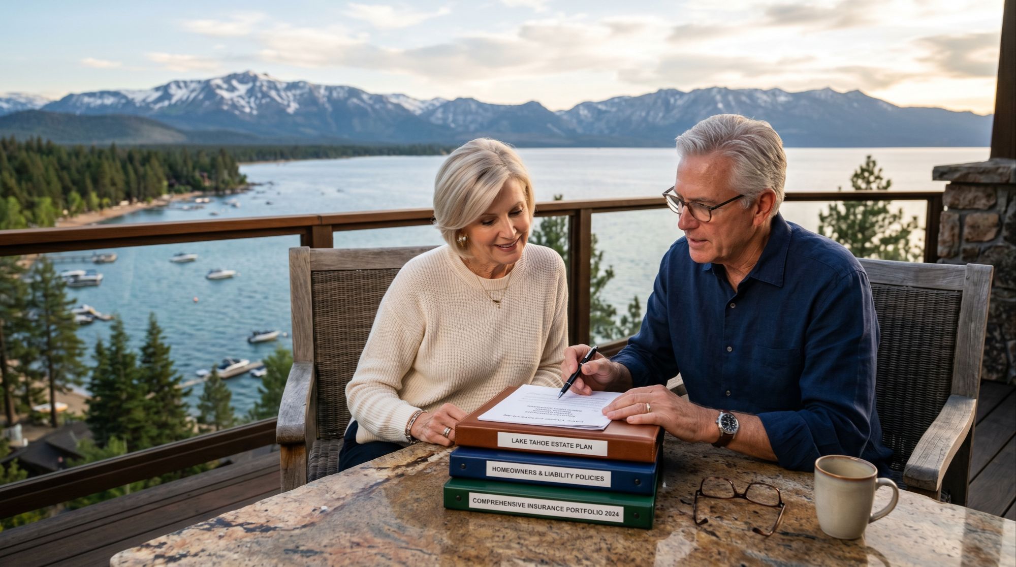 Three layers of insurance coverage for Nevada Lake Tahoe luxury estates