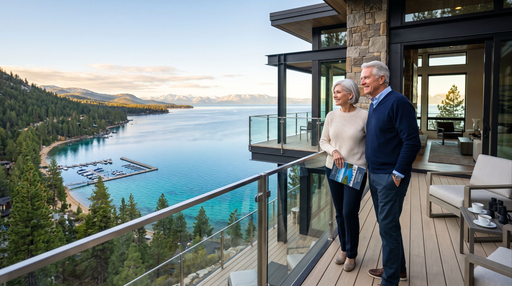 Executive home search for business owners moving to Nevada side Lake Tahoe