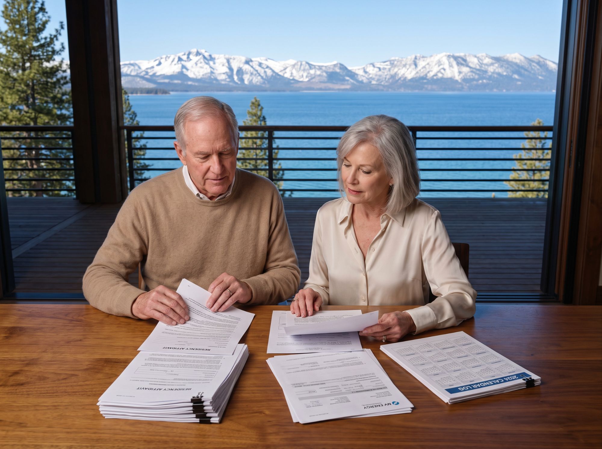 Nevada residency documentation and audit evidence for California buyers