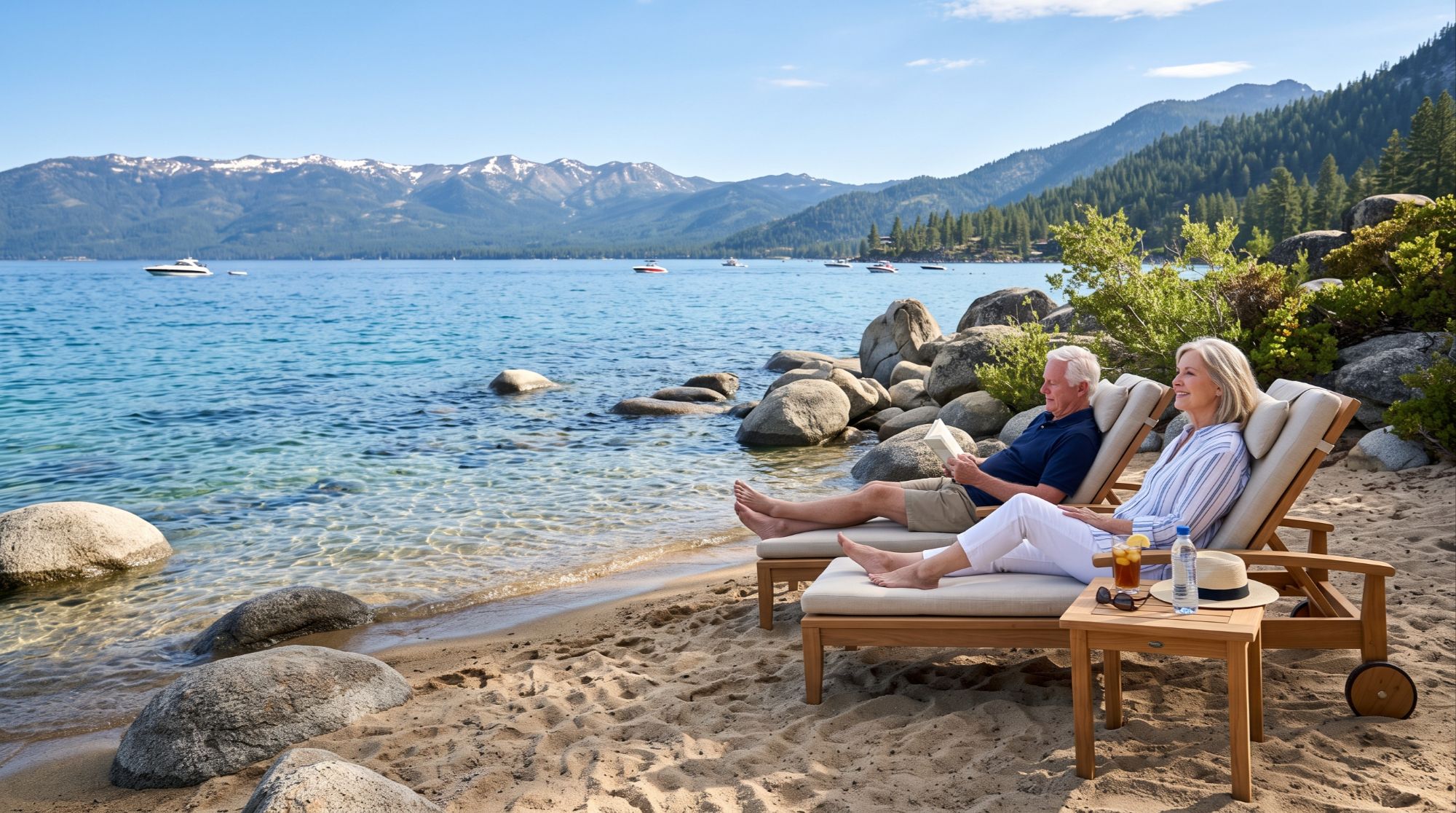 Lake Tahoe Nevada tourist season traffic and full-time resident lifestyle