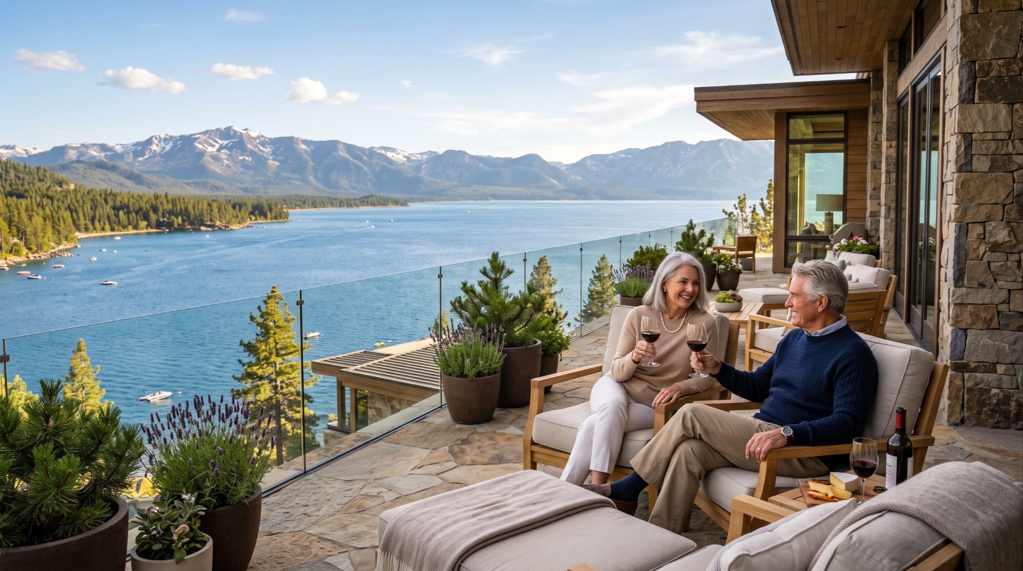 Living full-time at Lake Tahoe Nevada with healthcare shopping and lifestyle access