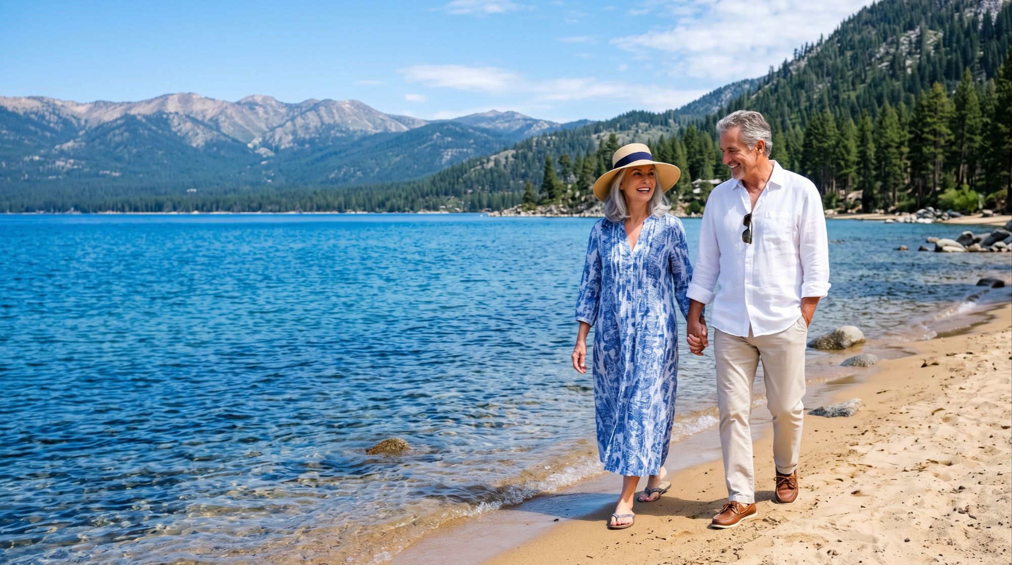 Luxury summer guide to Lake Tahoe Nevada side boating beaches and shoreline access